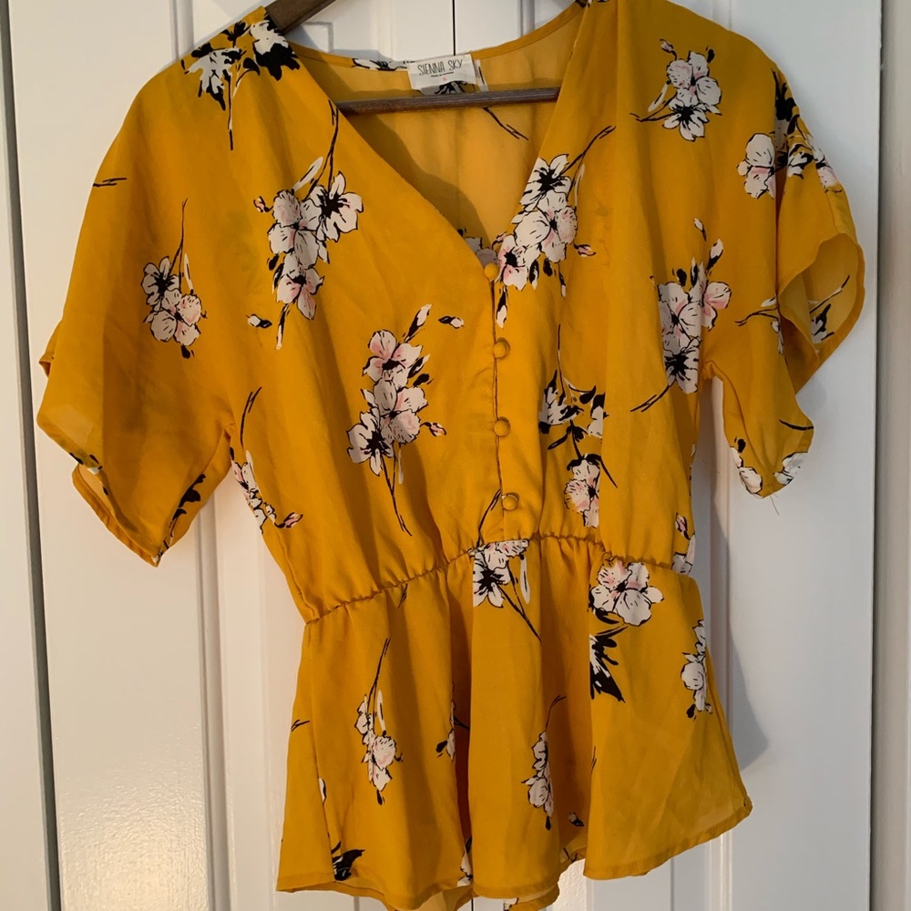 Floral blouse